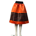 ORANGE SKIRT DAY RIBBON SKIRT MIDI