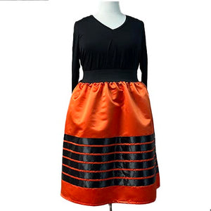 ORANGE SKIRT DAY RIBBON SKIRT MIDI
