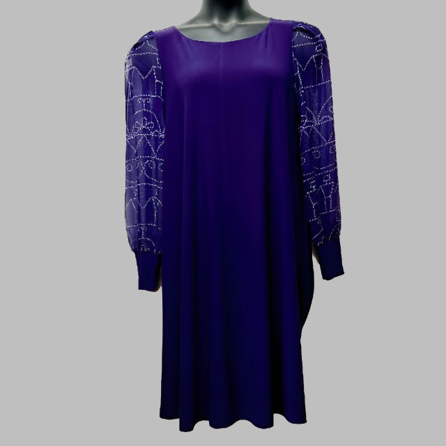 UNITY SKYDOME PUFFY LONG SLEEVES DRESS